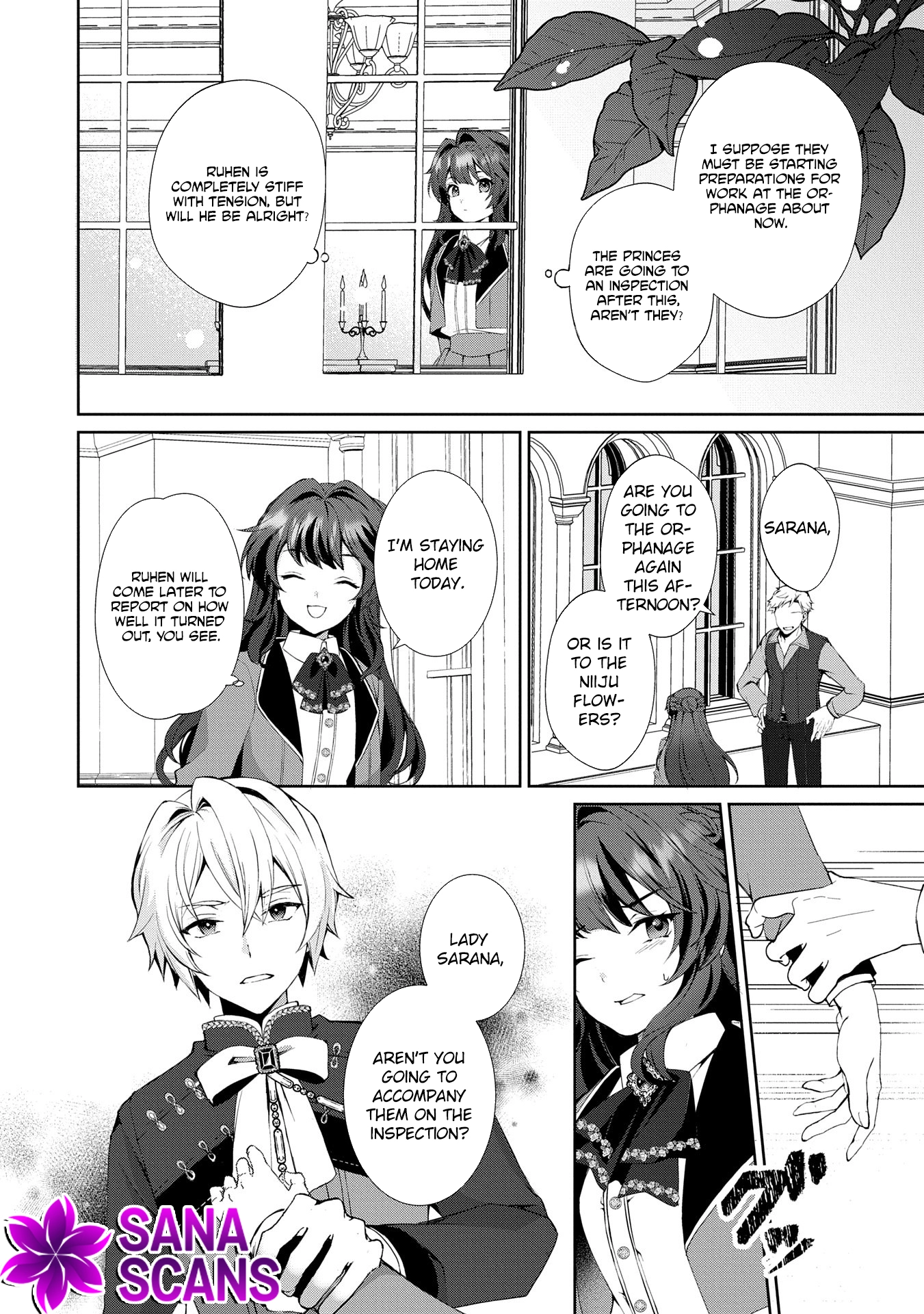 Reincarnated as Sarana Kinjé: Busy With My Elegant Slow Life Chapter 6 - . Page 8